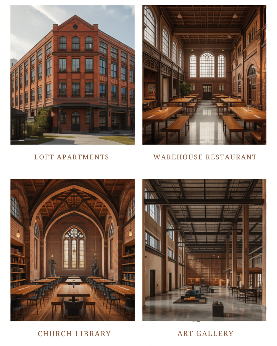 ตัวอย่างโปรเจกต์ Adaptive Reuse ที่ประสบความสำเร็จ